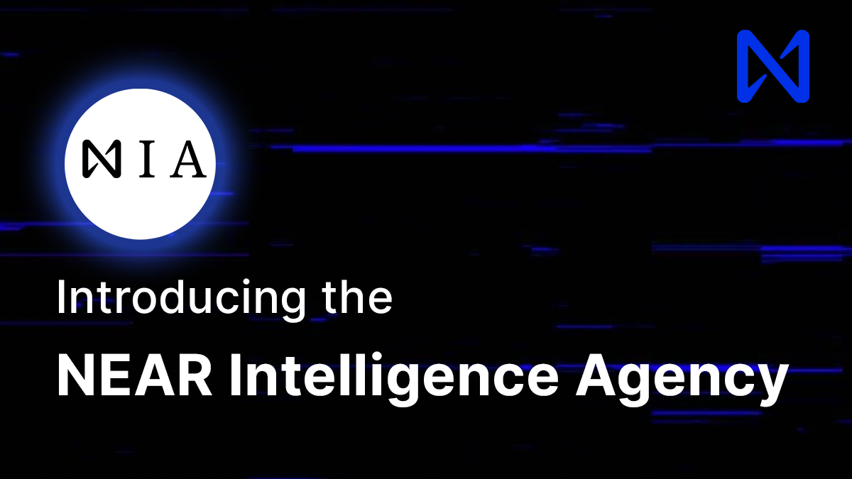 The NEAR Intelligence Agency (NIA)